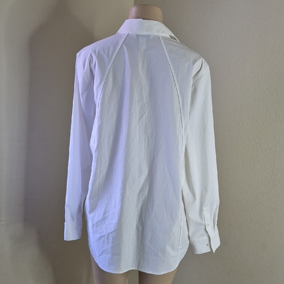Athleta Crisp White Shirt - Picture 2 of 4